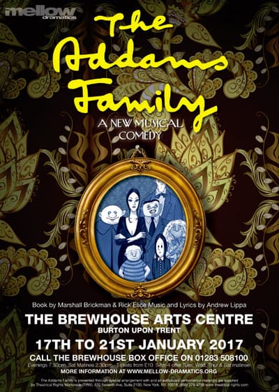The Addams Family production poster
