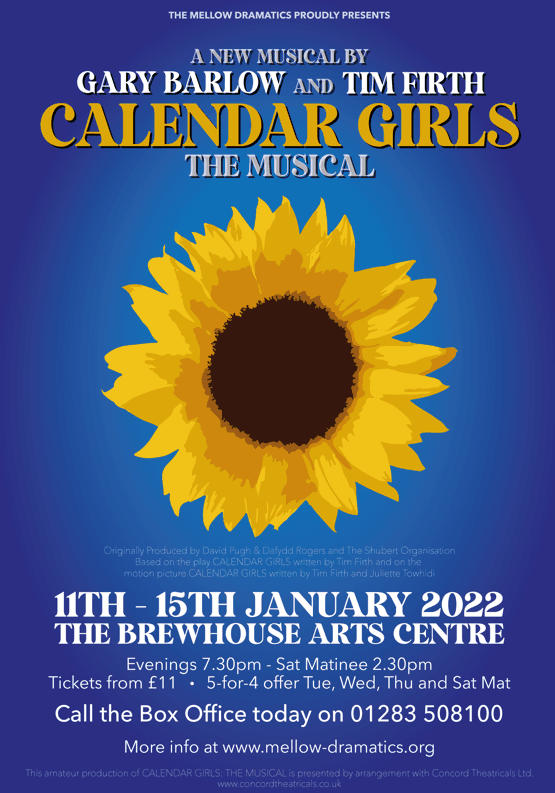 Calendar Girls production poster