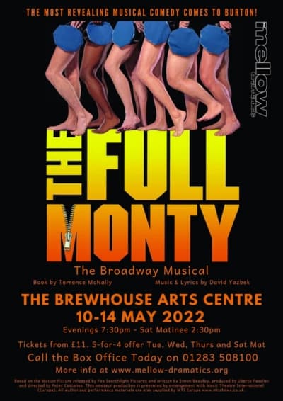 The Full Monty production poster