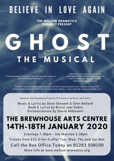 Ghost the Musical production poster