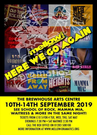 Here We Go Again production poster