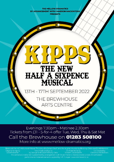 Kipps – The New Half a Sixpence Musical production poster