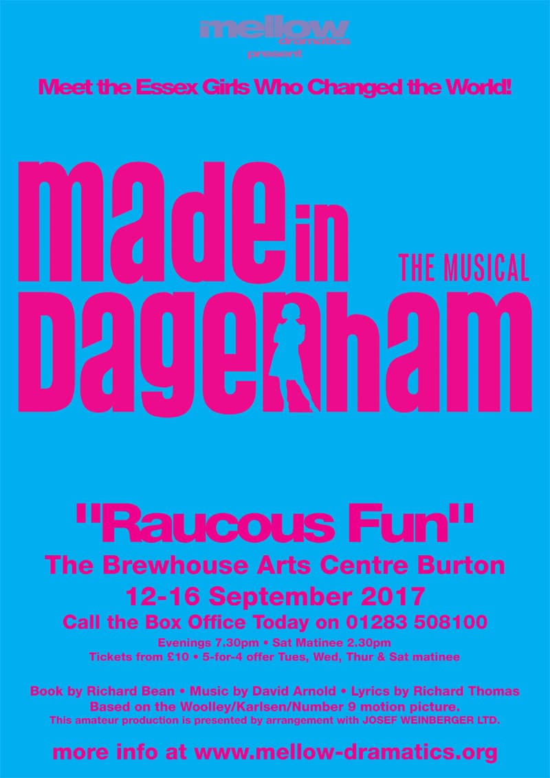 Made in Dagenham production poster