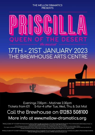 Priscilla Queen of the Desert production poster