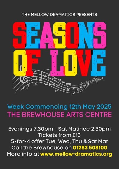 Seasons of Love production poster