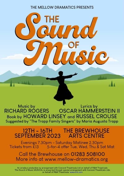 The Sound of Music production poster