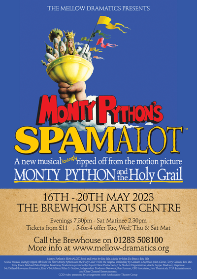 Spamalot production poster